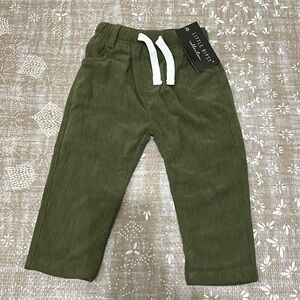Little Bipsy - Green corduroy pants - size 18-24 mo